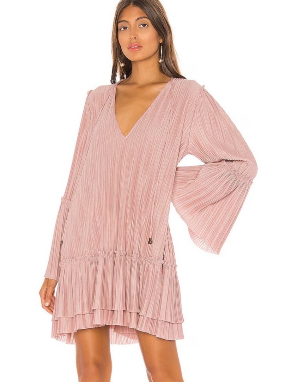 Free People Can't Help It Mini Dress in pink